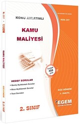 2. Sınıf 3. Yarıyıl Kamu Maliyesi Konu Anlatımlı Soru Bankası - Kod 257 - 1