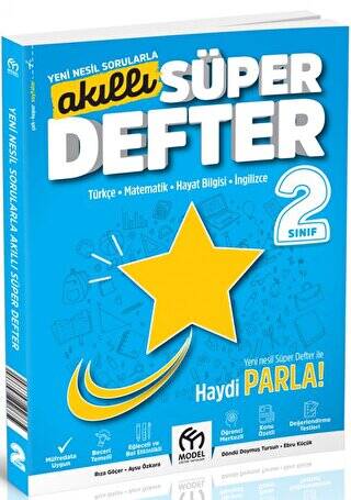 2. Sınıf Akıllı Süper Defter Tüm Dersler - 1