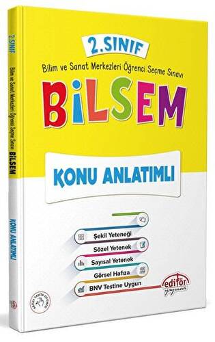 2. Sınıf Bilsem Konu Anlatımlı Data Yayınları - 1