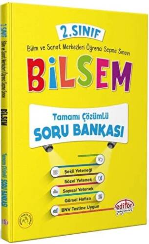 2. Sınıf BİLSEM Tamamı Çözümlü Soru Bankası - 1