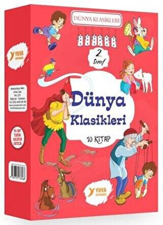 2. Sınıf Dünya Klasikleri 10 Kitap Takım - 1