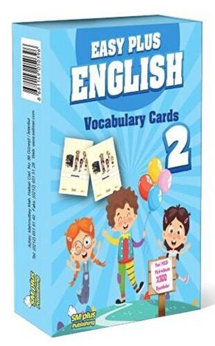 2. Sınıf Easy Plus English Kelime Kartları - 1