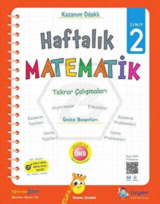 2. Sınıf Haftalık Matematik - Tekrar Çalışmaları - 1