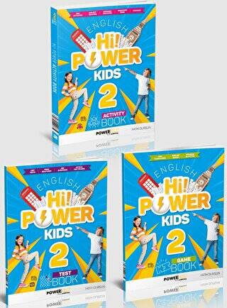 2. Sınıf Hi! Power İngilizce Seti 3 Kitap - 1