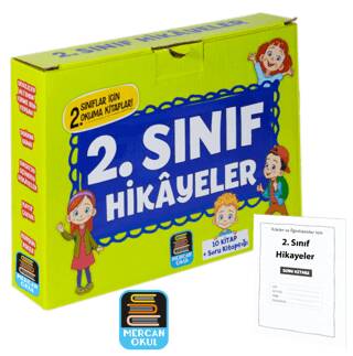 2. Sınıf Hikayeler Okuma Seti - 10 Kitap Soru Kitapçığı İlaveli - 1