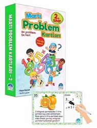 2. Sınıf Problem Kartları - Yaz Sil Kalemli - 1