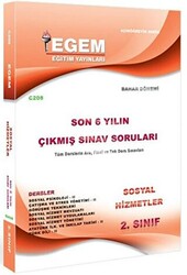 2. Sınıf Sosyal Hizmetler Son 6 Yılın Çıkmış Sınav Soruları - Kod C208 - 1