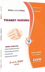 2. Sınıf Ticaret Hukuku Bahar Dönemi Konu Anlatımlı Soru Bankası - 1