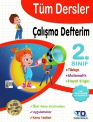 2. Sınıf Tüm Dersler Çalışma Defterim - 1