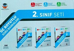 2. Sınıf Tüm Dersler Üç Boyutlu Soru Bankası Seti - 1