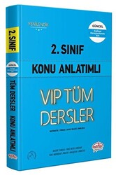 2. Sınıf VIP Tüm Dersler Konu Anlatımlı Mavi Kitap - 1