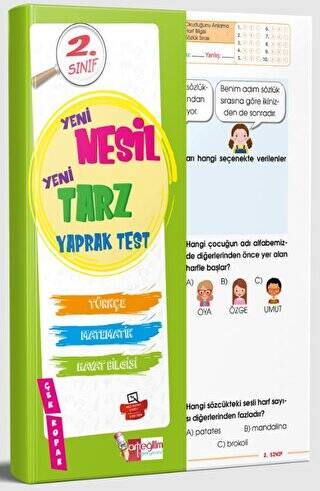 2. Sınıf Yeni Nesil Yeni Tarz Yaprak Test - 1