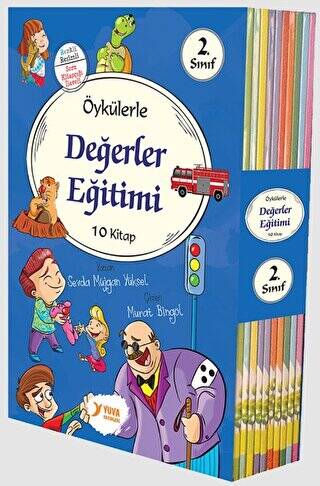 2. Sınıflar İçin Öykülerle Değerler Eğitimi Seti 10 Kitap Takım - 1