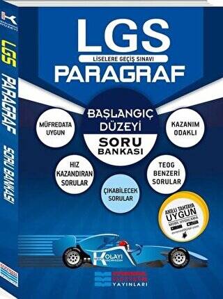 2018 8. Sınıf LGS Başlangıç Düzey K Serisi Paragraf Soru Bankası - 1