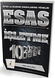 2018 KPSS ve Kurum Sınavlarına Yönelik Esas İşletme 10 Çözümlü Deneme - 1