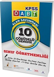 2018 ÖABT Sınıf Öğretmenliği Çözümlü 10 Deneme - 1