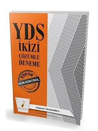 2018 YDS İkizi Çözümlü Deneme - 1