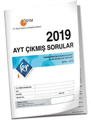 2019 AYT Çıkmış Sorular Tıpkı Basım Kitapçığı - 1