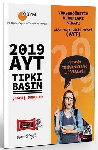 2019 AYT Tıpkı Basım Çıkmış Sorular - 1