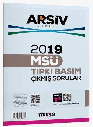 2019 MSÜ Çıkmış Sorular Tamamı Video Çözümlü - 1