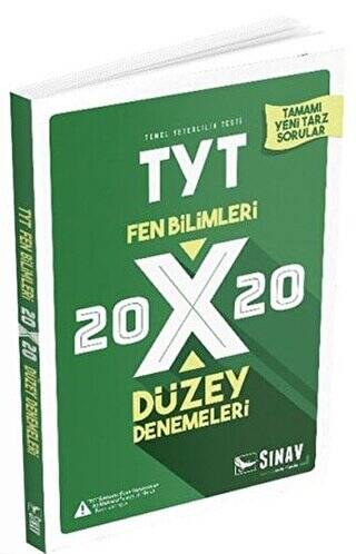 2019 TYT Fen Bilimleri 20x20 Düzey Denemeleri - 1