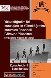 2019 Yükseköğretim Üst Kuruluşları ile Yükseköğretim Kurumları Personeli Görevde Yükselme Sınavlarına Hazırlık Konu Anlatımlı Soru Bankası - 1