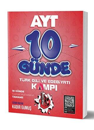 2020 - 10 Günde AYT Türkdili ve Edebiyatı Kamp Defteri - 1