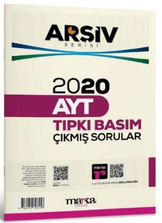 2020 AYT Arşiv Serisi Çıkmış Sorular Tamamı Video Çözümlü - 1