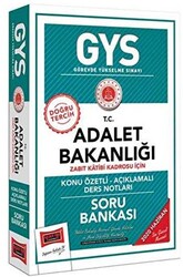 2020 GYS Adalet Bakanlığı Zabıt Katibi Konu Özetli Soru Bankası Yükselme Yargı Yayınları - 1