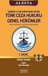 2020 Hakimlik ve Tüm Kurum Sınavları İçin Türk Ceza Hukuku Genel Hükümler - 1