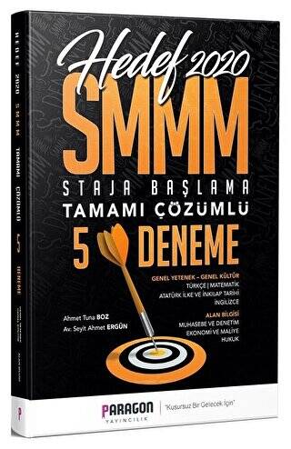 2020 Hedef SMMM Staja Başlama Tamamı Çözümlü 5 Deneme - 1