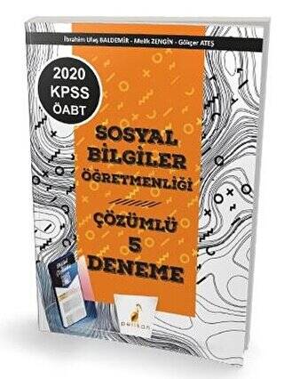 2020 KPSS ÖABT Sosyal Bilgiler Öğretmenliği Dijital Çözümlü 5 Deneme Sınavı - 1