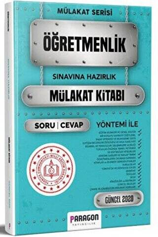 2020 Öğretmenlik Mülakat Kitabı Soru Cevap - 1