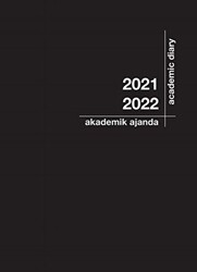 2021 2022 Akademik Ajanda Siyah - 1