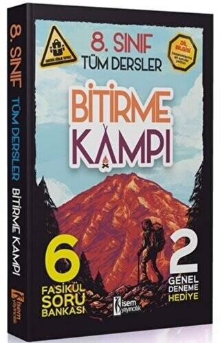 2021 8. Sınıf Bitirme Kampı Tüm Dersler 6 Fasikül Soru Bankası 2 Genel Deneme - 1