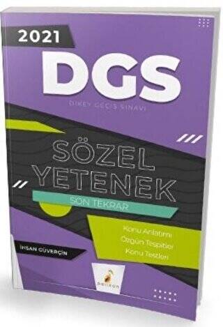 2021 DGS Sözel Yetenek Son Tekrar Konu Anlatımı - 1