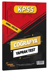 2021 KPSS Coğrafya Yaprak Test - 1