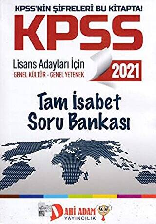 2021 KPSS Genel Kültür-Genel Yetenek Tam İsabet Soru Bankası - 1