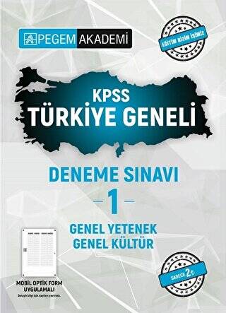 2021 KPSS Genel Yetenek Genel Kültür Türkiye Geneli Deneme - 1 - 1