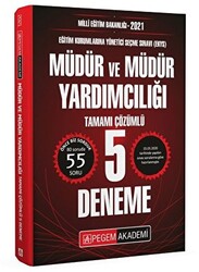 2021 MEB EKYS Müdür ve Müdür Yardımcılığı Tamamı Çözümlü 5 Deneme - 1