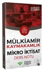 2021 Mülkiamir Kaymakamlık Mikro İktisat Ders Notu - 1