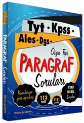 2021 TYT - KPSS - ALES - DGS Paragraf Soruları - 1