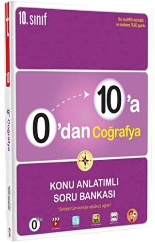 2022 0`dan 10`a Coğrafya Konu Anlatımlı Soru Bankası - 1