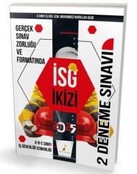 İş Güvenliği Uzmanlığı Sınavlarına Hazırlık İSG İkizi 2 Özgün Deneme Sınavı - 1