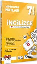 2022 7. Sınıf İngilizce Video Ders Notları Konu Anlatımı - 1