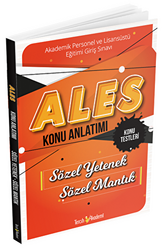 ALES Konu Anlatımı Sözel Yetenek Sözel Mantık - 1