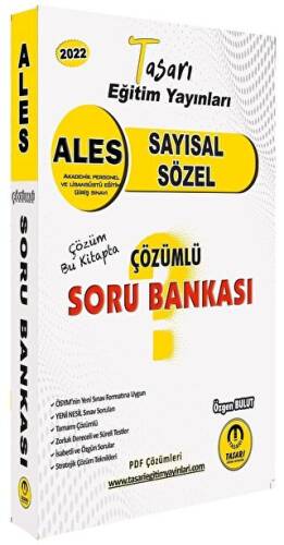 2022 ALES Sayısal Sözel Çözümlü Soru Bankası - 1