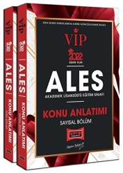 2022 ALES VIP Sayısal ve Sözel Konu Anlatımı Seti - 1