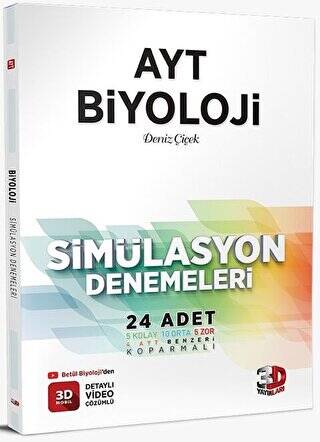 2022 AYT Biyoloji Simülasyon Denemeleri Detaylı Video Çözümlü - 1