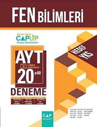 2022 AYT Fen Bilimleri 20 x 40 Up Deneme - 1